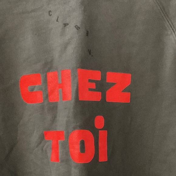 Clare V sweatshirt EUC size small - Picture 5 of 13